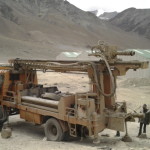 Drilling for groundwater at Lukung Pangong Lake - Ritesh Arya